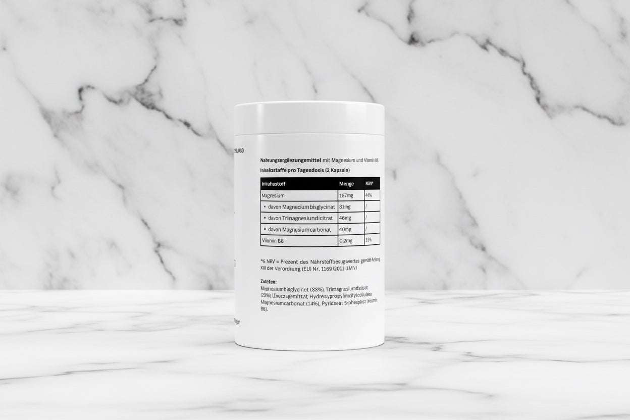 Magnesium Komplex + B6 90 Kapseln – Muskeln & Nerven