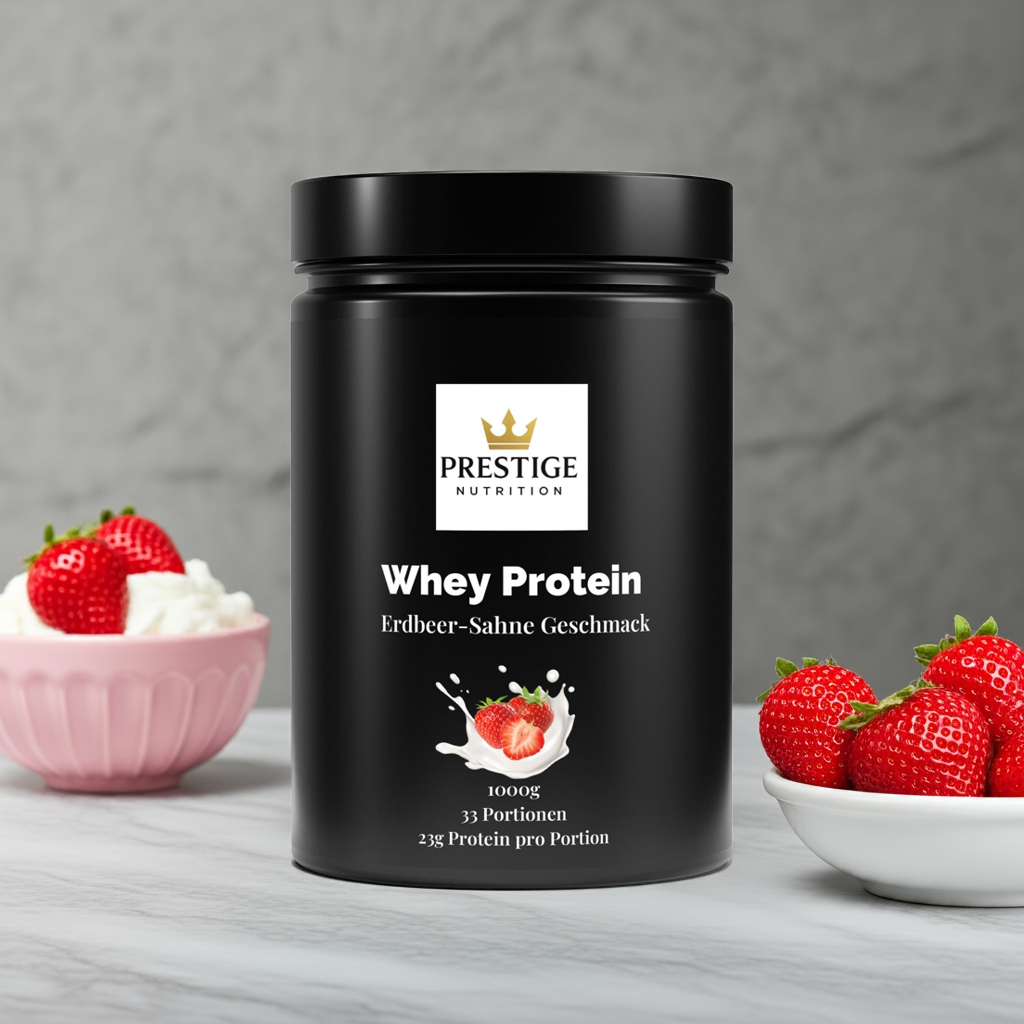 Premium Whey Protein Erdbeere - 1.000g