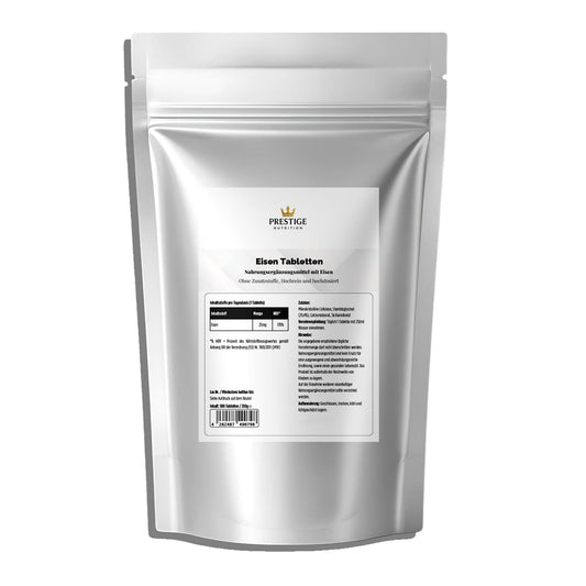 25mg Eisen Bisglycinat - 500 Tabletten