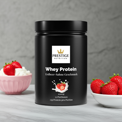 Premium Whey Protein Erdbeere - 1.000g